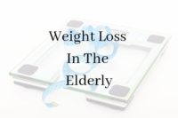 Weight Loss In The Elderly